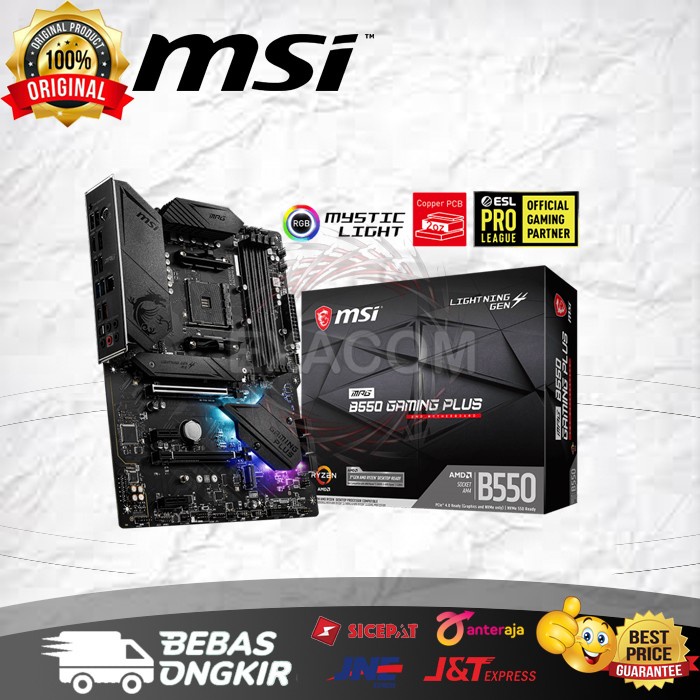 Motherboard MSI MPG B550 Gaming Plus - AMD