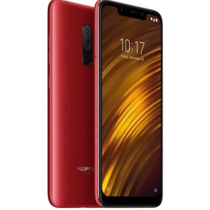 TERMURAH xiaomi pocophone f1 6gb+128gb rose red READY STOCK