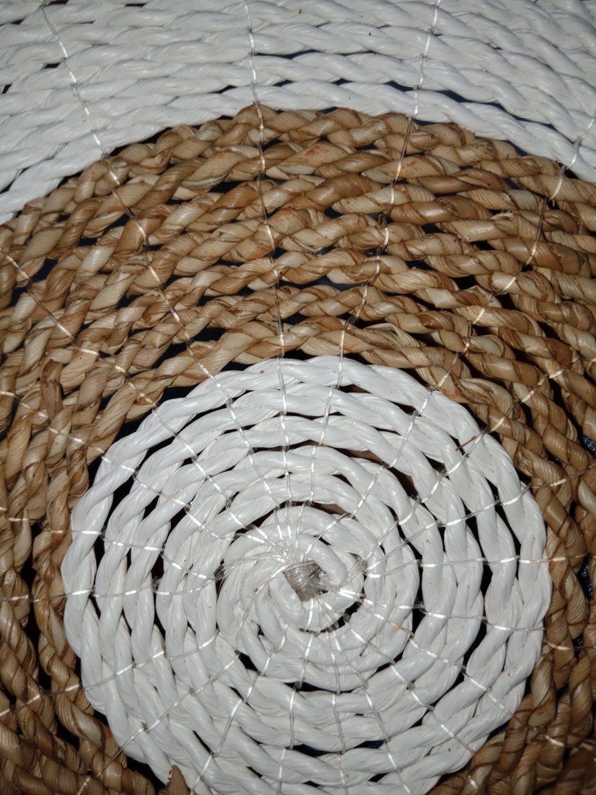 Placemate Anyam Seagrass Kode E / Walldecor Anyaman / Alas Piring