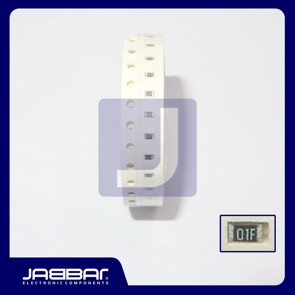 RESISTOR 01F - 10M OHM 1% 1/10W (Sepersepuluh) SMD0603 - 10PCS