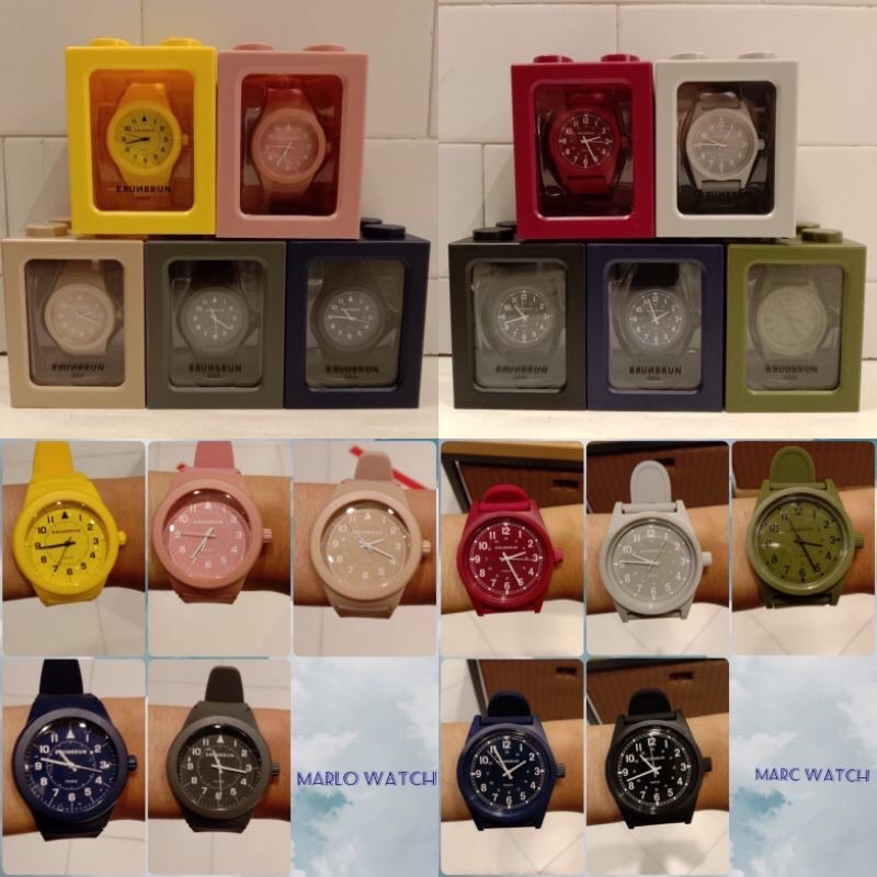 BrunBrun Paris Jam Tangan MARC & MARLO Series