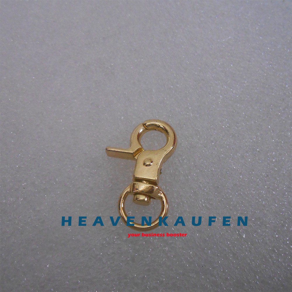 Pengait Kait Cantelan Kaitan Hook 1 cm Kakatua Warna Gold Muda