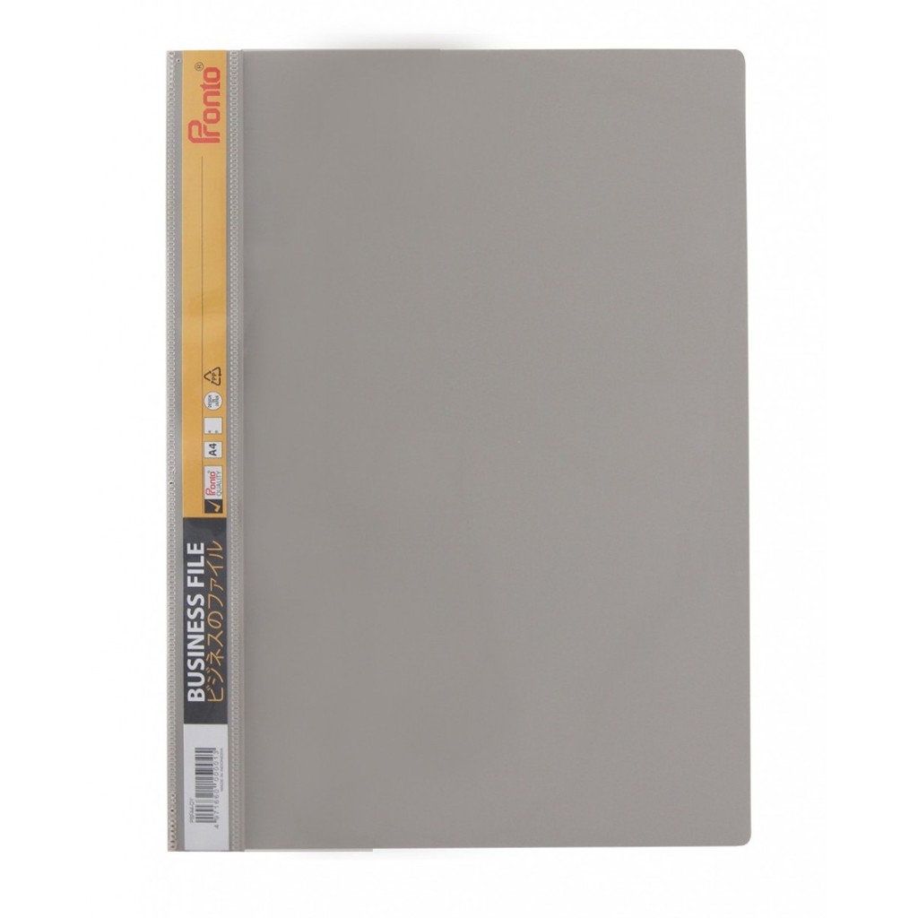 Jual Pronto Map Business File A4 - Abu | Shopee Indonesia