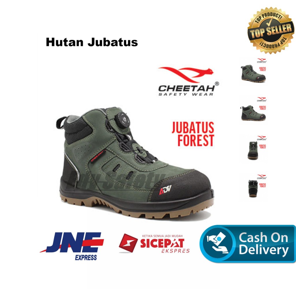 SEPATU SAFETY CHEETAH JUBATUS FOREST