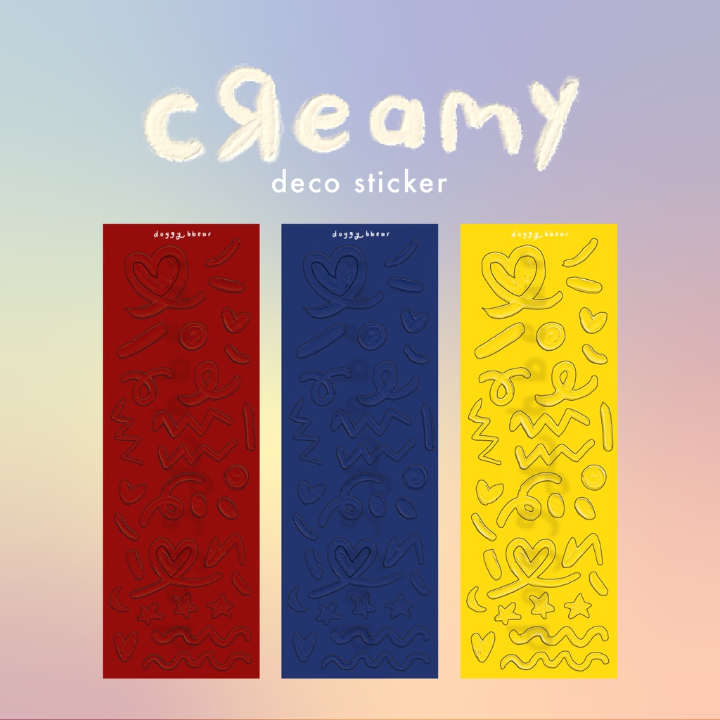 

creamy sticker vol.2