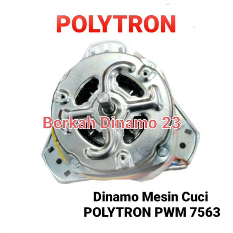 Dinamo Pengering Mesin Cuci POLYTRON PWM 7563 Mesin Motor Spiner / Pengering Polytron Pwm7563