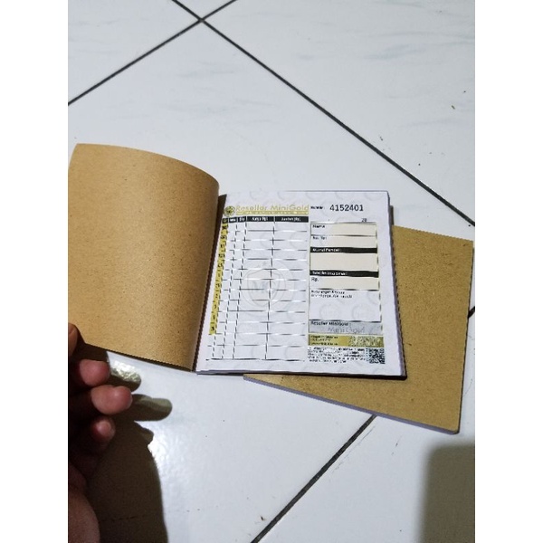 NOTA RESELLER MINIGOLD || FAKTUR PENJUALAN