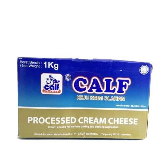 

(BISA COD) Calf cream chesse / Keju krim olahan 1 Kg