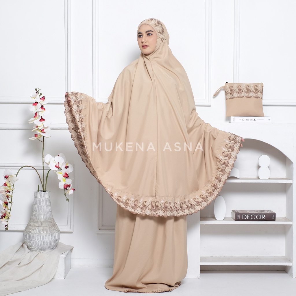 Mukena Dewasa Khadijah Katun Mikro Premium