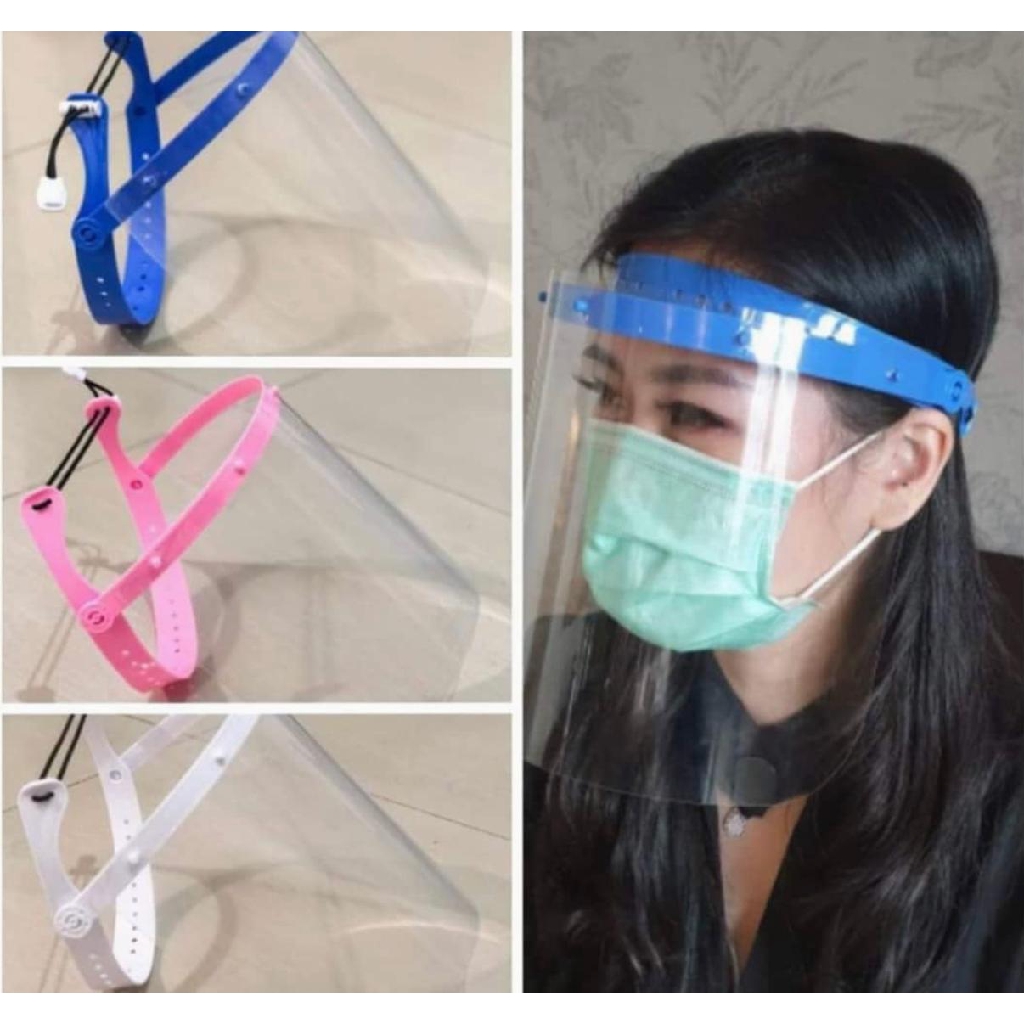 APD FACE SHIELD BAHAN IMPORT ANTI PECAH