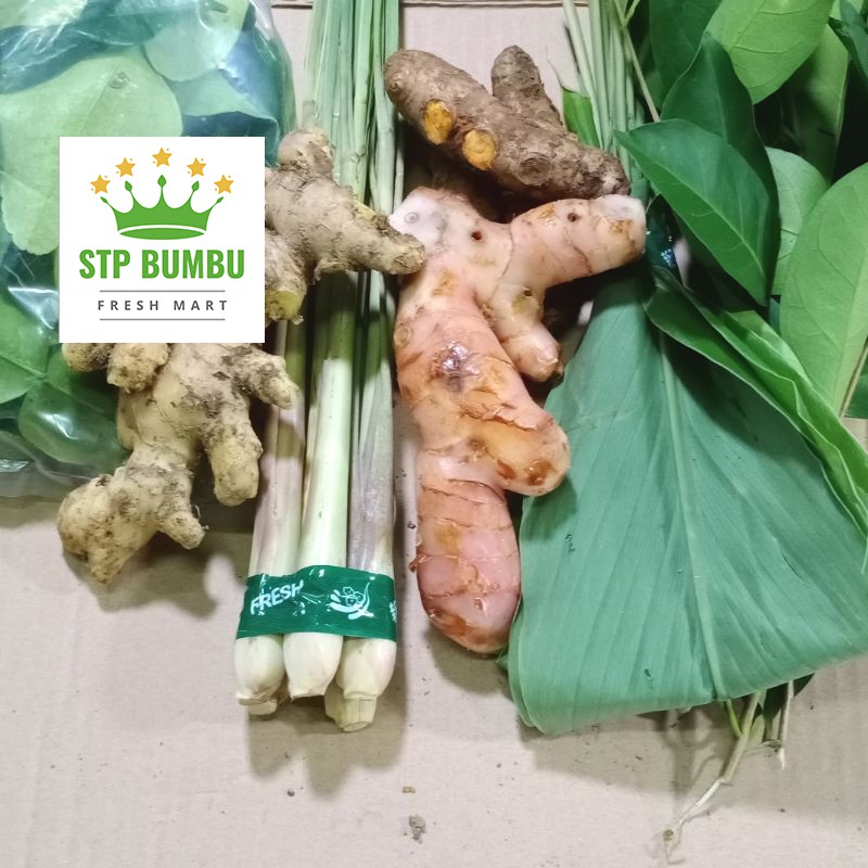 Paket Bumbu Dapur Lengkap Segar 1 pack 100 gram - 250 gram