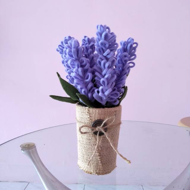 Bunga Kain Flanel Murah Lavender Shopee Indonesia