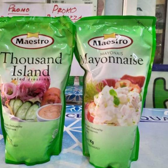 

Special - SIAP KIRIMMAYONAISE MAESTRO 1KG/MANTAP/ASI BUAT SALAD/TERMURAH ✔