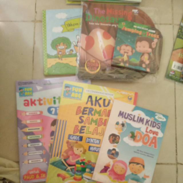 Bundling buku aktivitas anak
