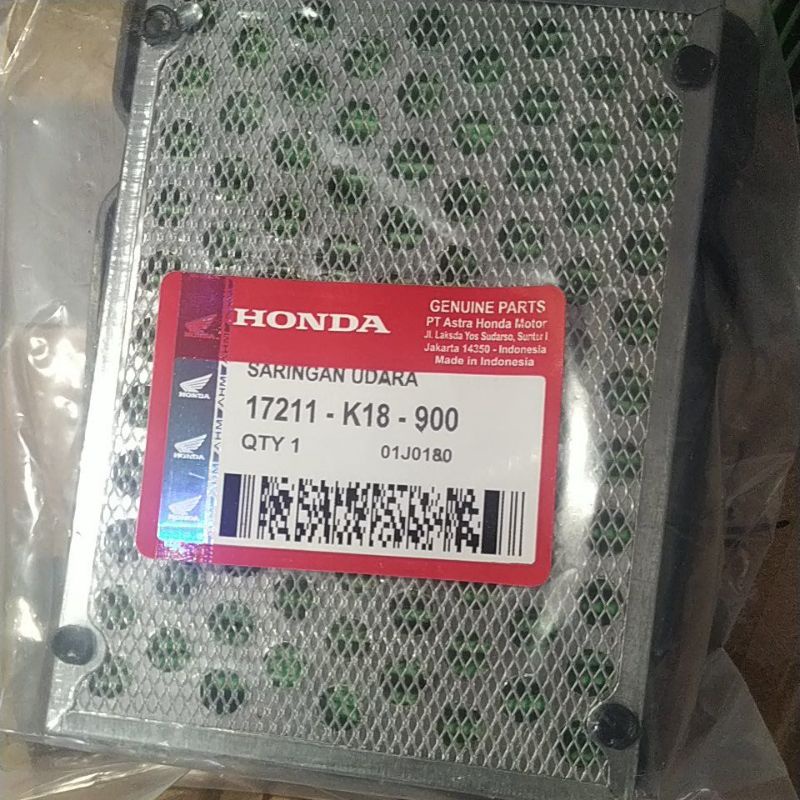 Filter Udara Honda Verza K18