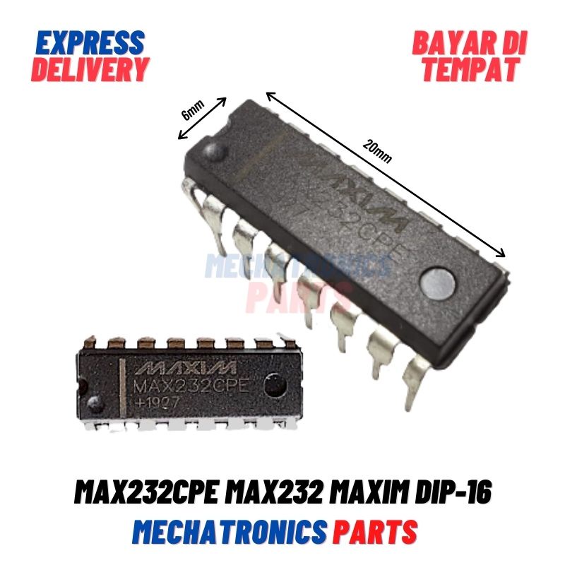 Max232cpe Max232 Maxim Dip 16