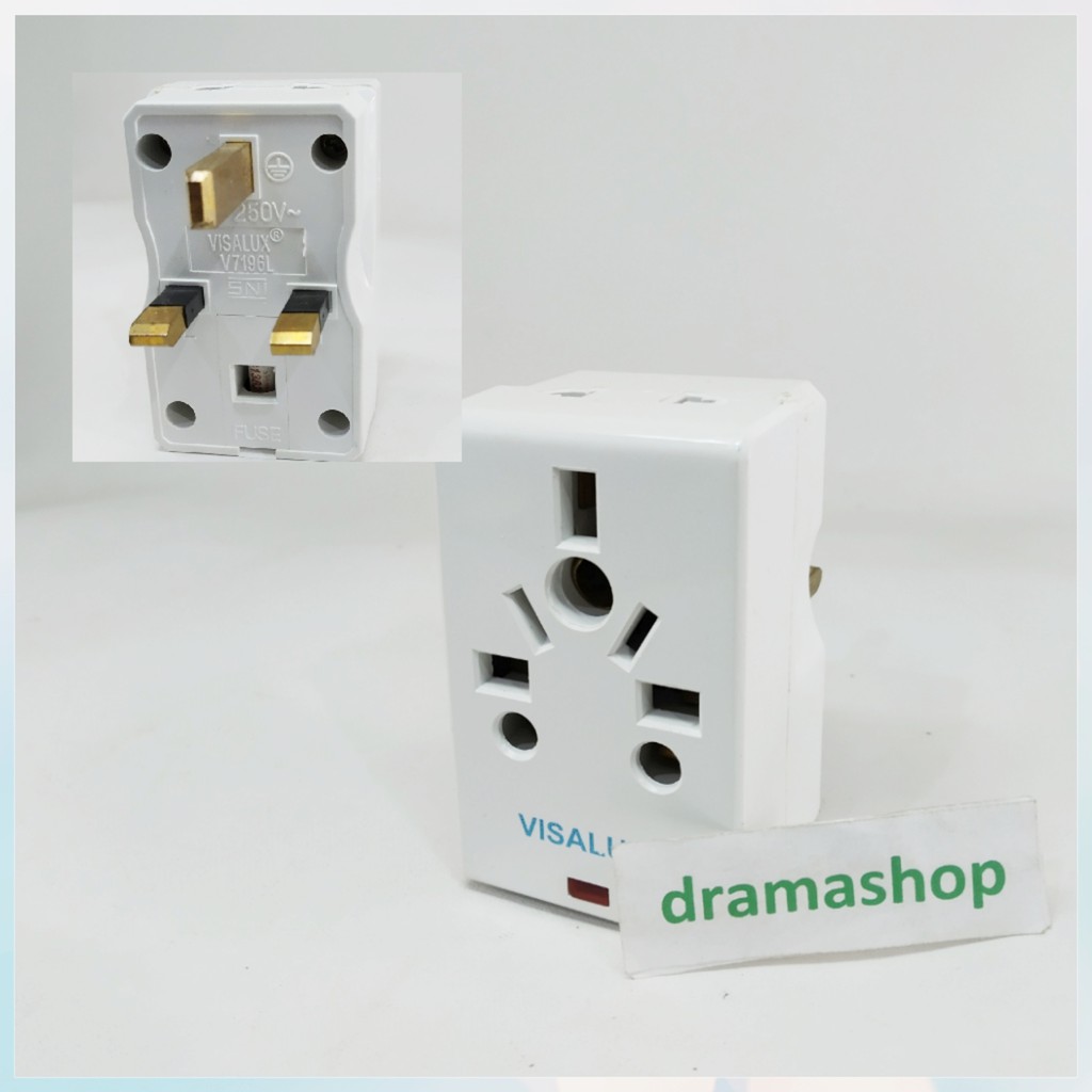 Steker T Kombinasi Kaki 3 Middle East Plug dramashop