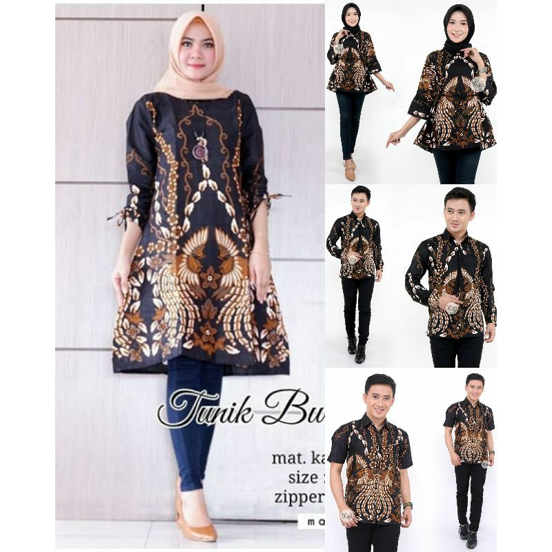 BATIK COUPLE MOTIP BURUNG PAPUA