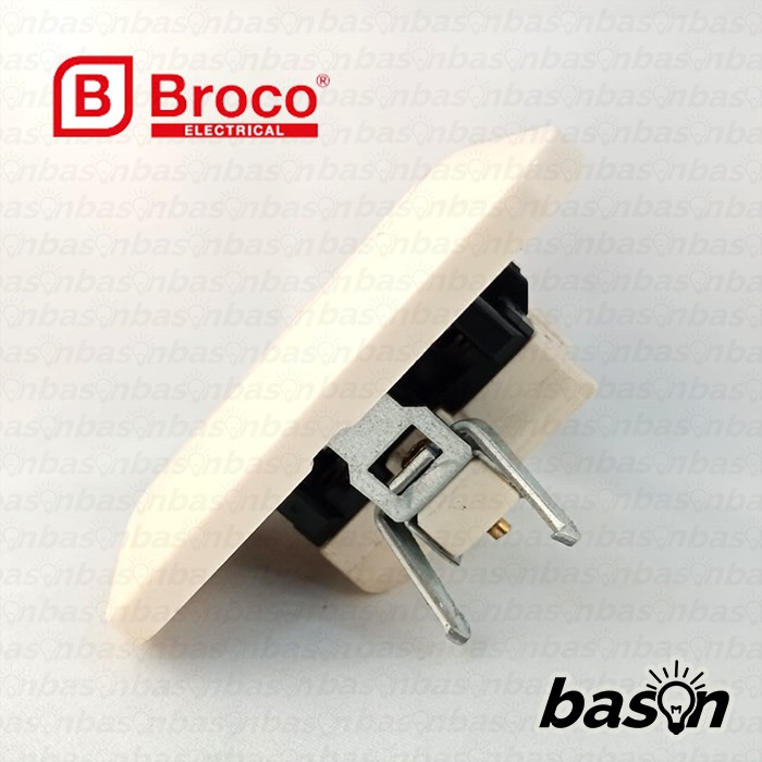 BROCO Gracio 4171 - Telephone Socket Outlet RJ11 | WH or CR