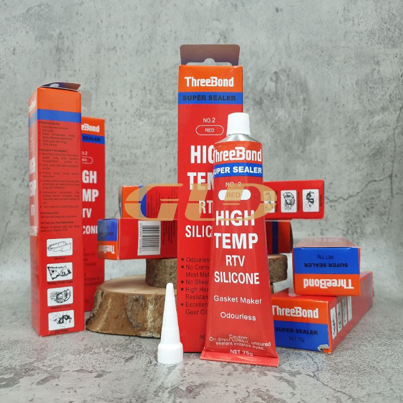 THREEBOND SUPER SEALER NO.2 RED 75GR - LEM GASKET / PACKING / PAKING