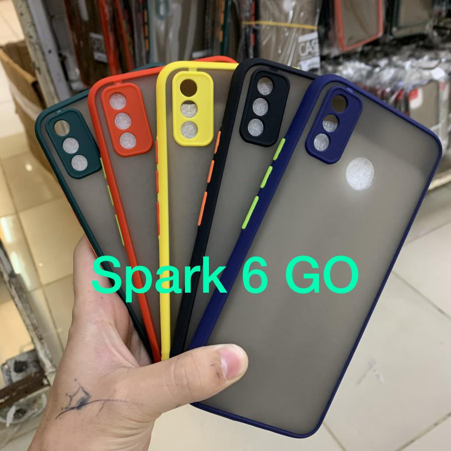 TECNO POVA 2 POVA SPARK 6 GO SPARK 7 SPARK 7 NFC SPARK 5 PRO CASE DOFF HARDCASE FUZE MATTE COLOUR DOVE TRANSPARAN CASING PROTECT CAMERA COVER PELINDUNG KAMERA