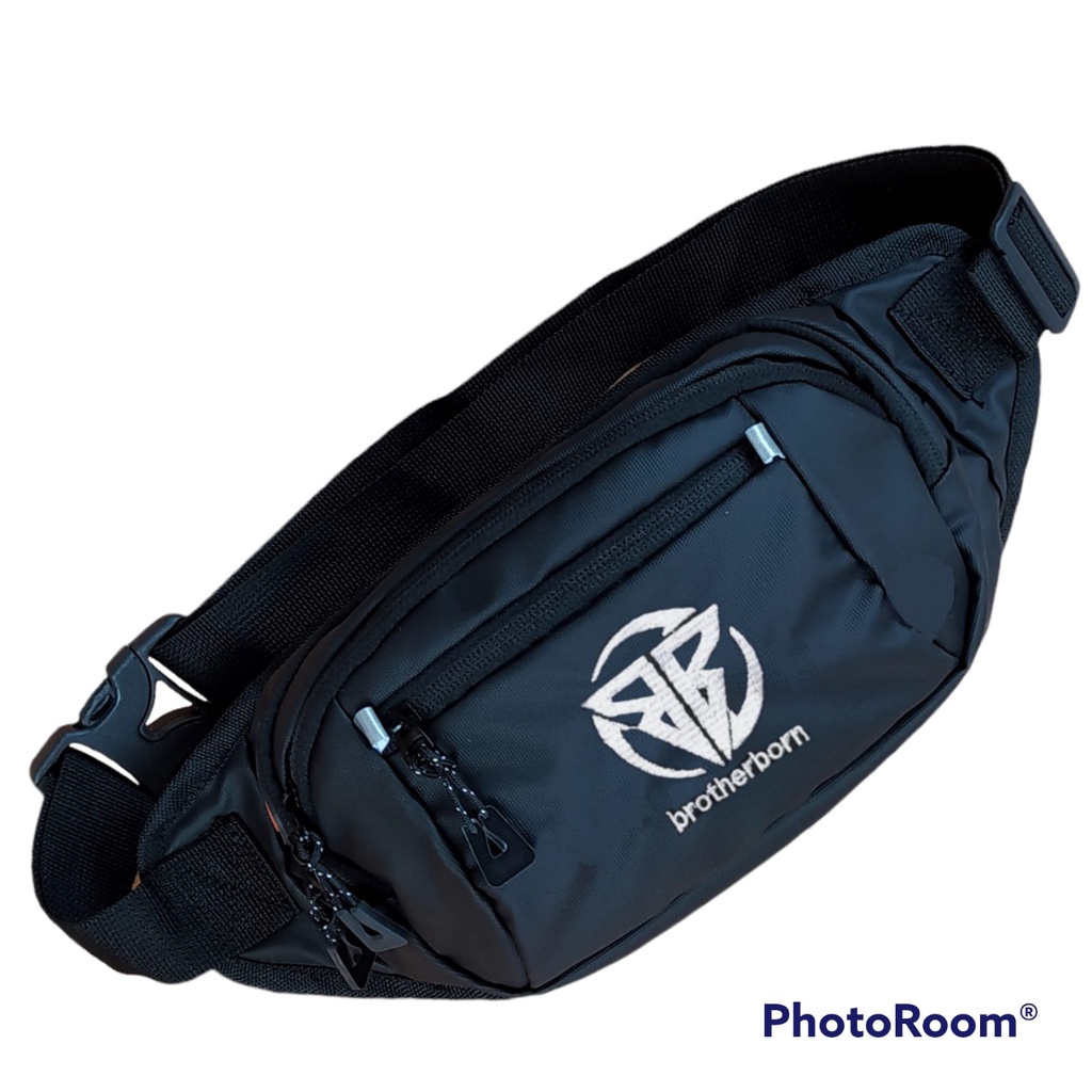 Tas Slempang pinggang Waistbag Pria Anti air keren