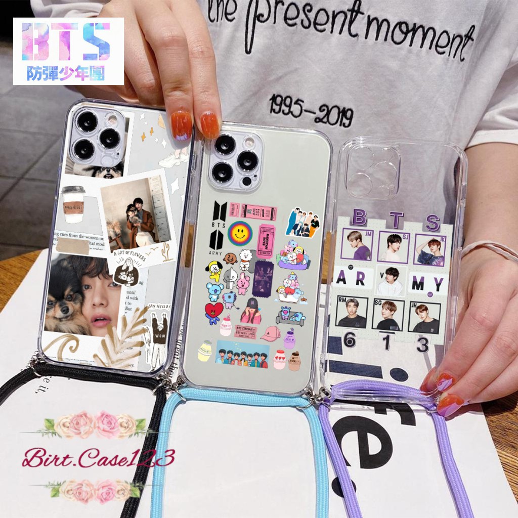 Softcase Slingcase Lanyard Bening KPOP Samsung S20 S11 Edge S20+ S11+ S21 S30 Ultra BC5593