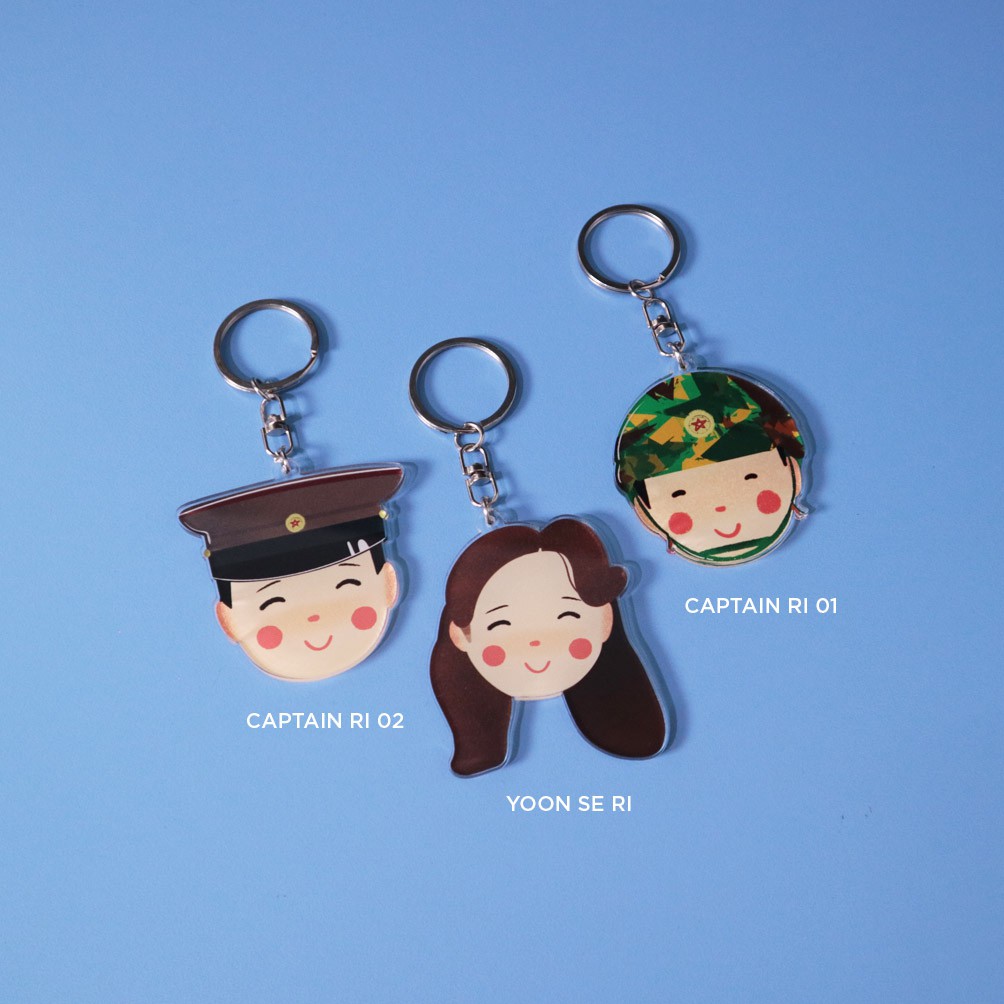 Keychain Akrilik CLOY | Gantungan Kunci Crash Landing On You