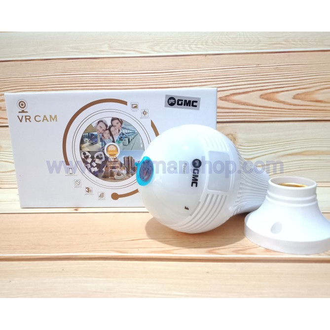 IP Camera Wireless 360 Panoramic GMC 02 - Bohlam Lampu VR CAM