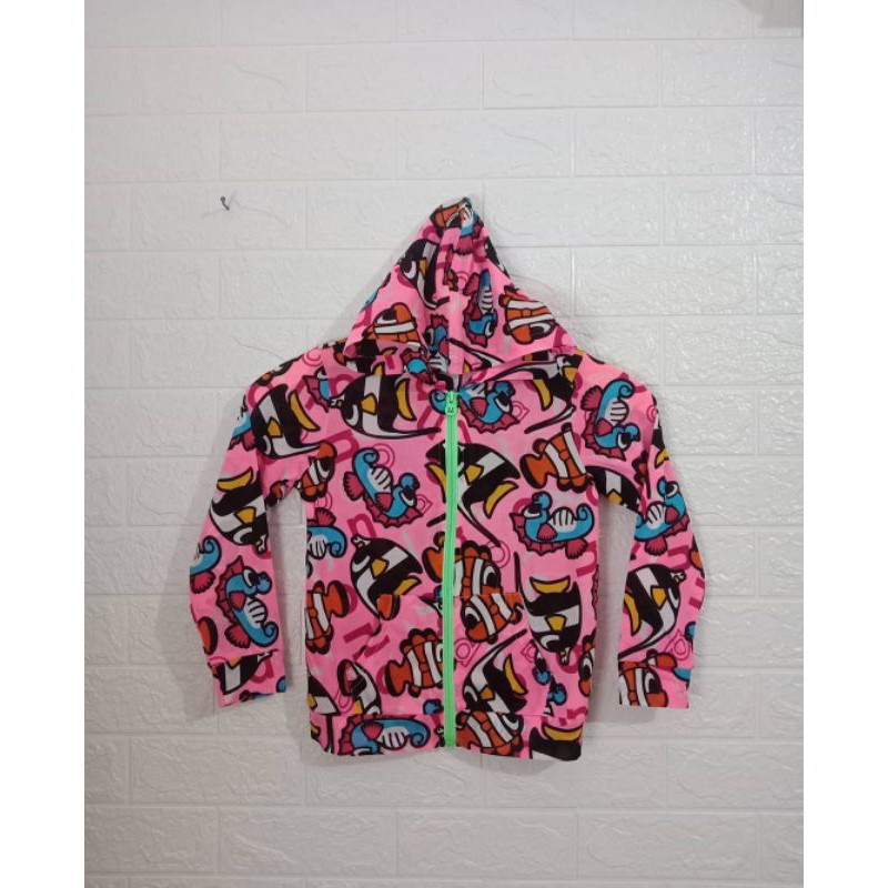 Zipper Hoodie PANCOAT Full Print Animal