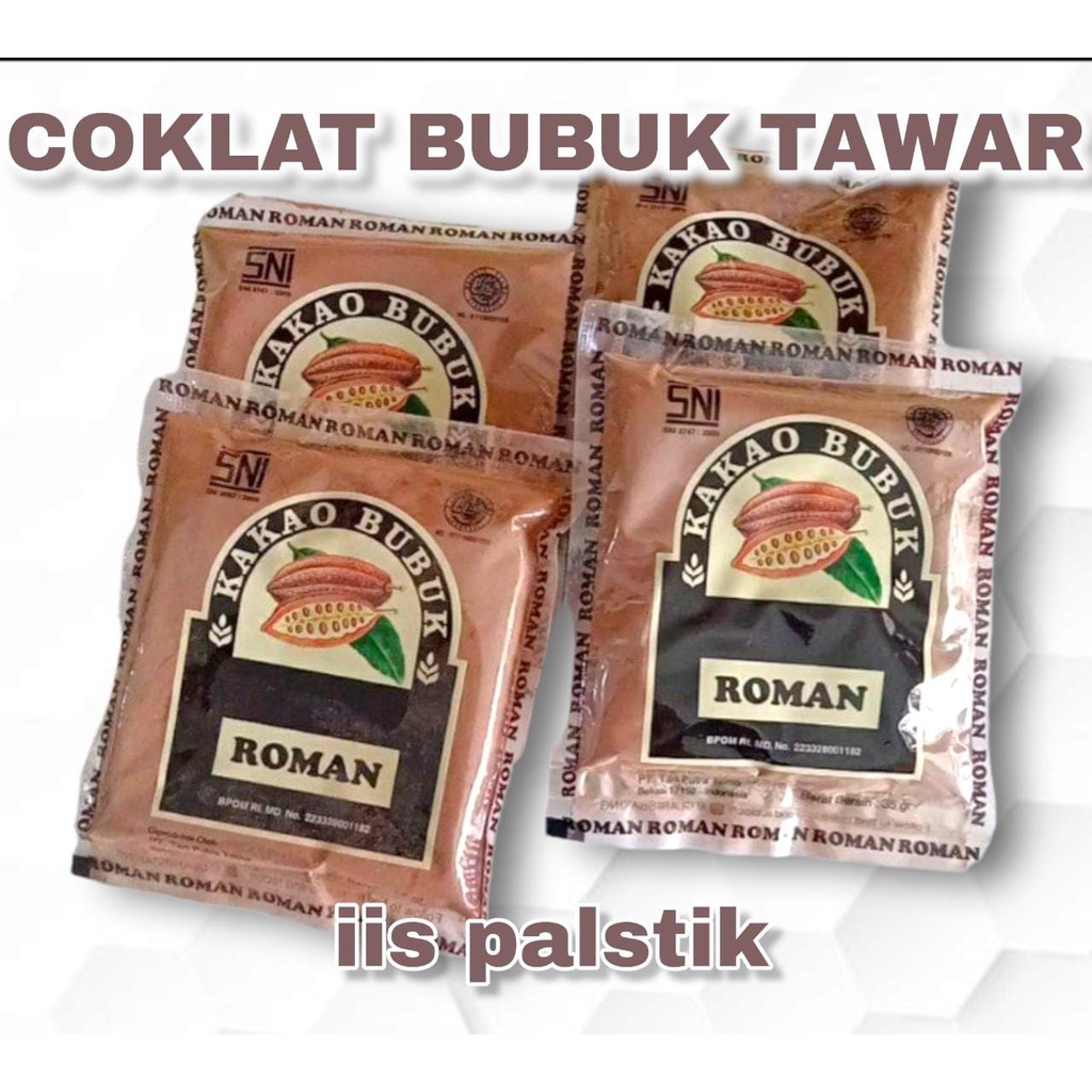 

Cocoa powder coklat bubuk roman sachet 35gram / Kakao bubuk Roman