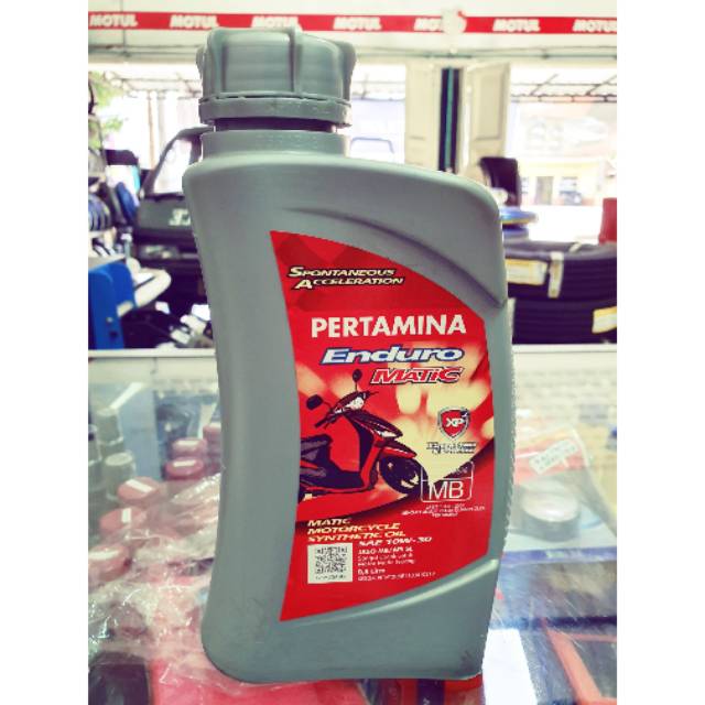 Oli Enduro Matic 10w.30 800 ml ori 100% Pertamina