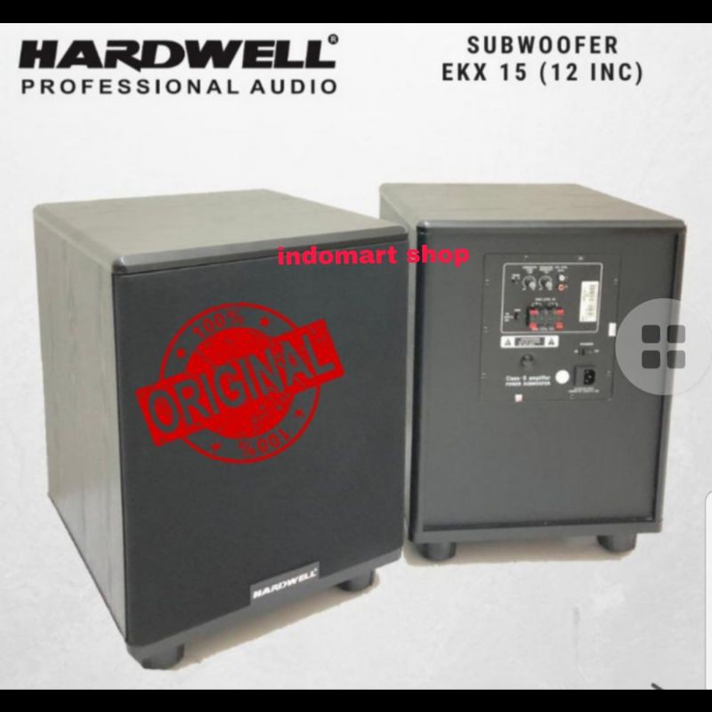 Subwoofer Aktif HARDWELL EKX 12 ( 12 inch ORIGINAL )