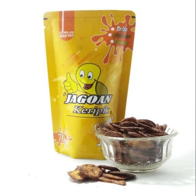 

Kripik pisang coklat