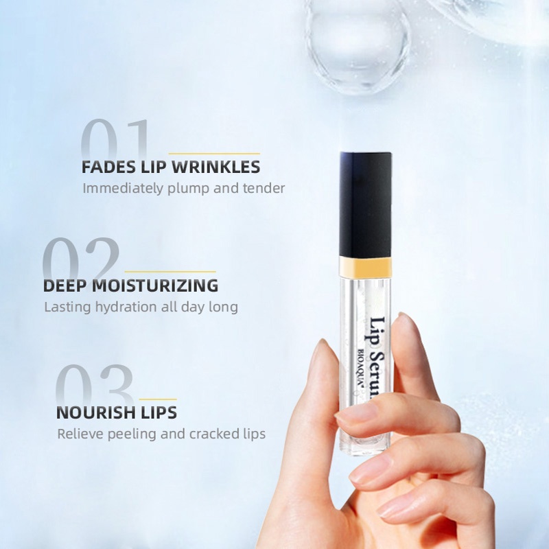 *LB* READY STOK! BIOAQUA LIP SERUM 6 ML/ SERUM BIBIR MOISTURIZING BPOM