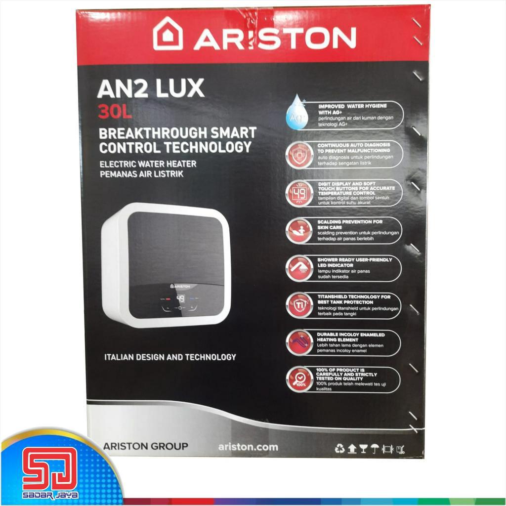 Ariston Andris 2 AN2 LUX D 30 liter 500 watt Water Heater Pemanas Air Hangat Mandi