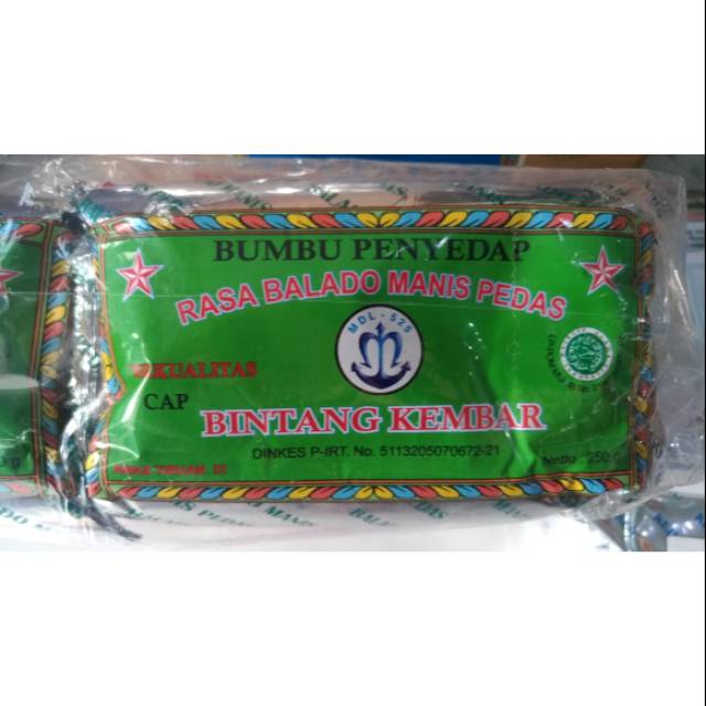 Bumbu atom bintang kembar rasa balado 1 bal isi 12pc