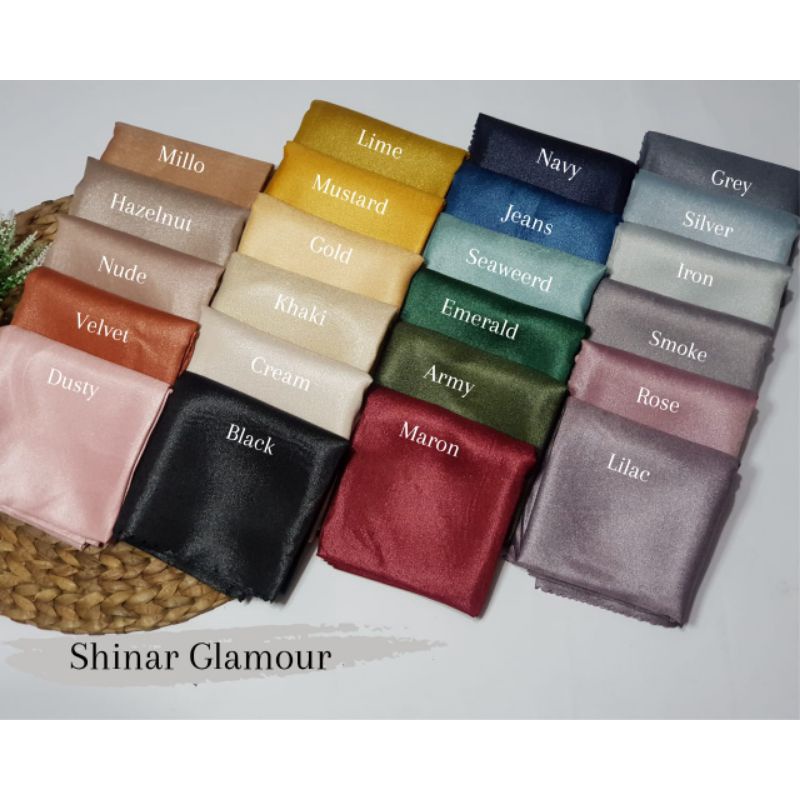 Jilbab Segi Empat Glamour Lasercut-3