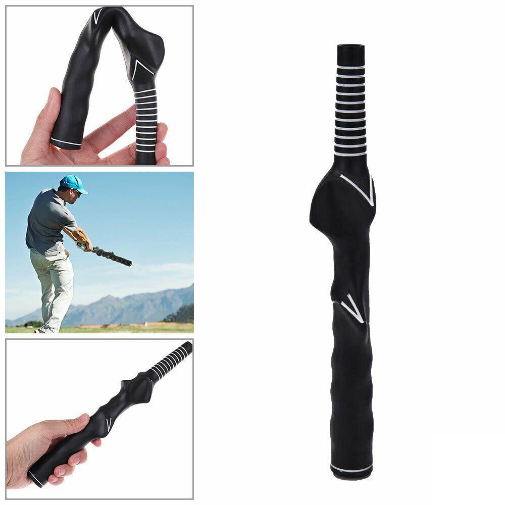 Nanas 2Pcs Golf Swing Grip Alat Golf Pegangan Latihan Golf Tahan Lama Tangan Kiri