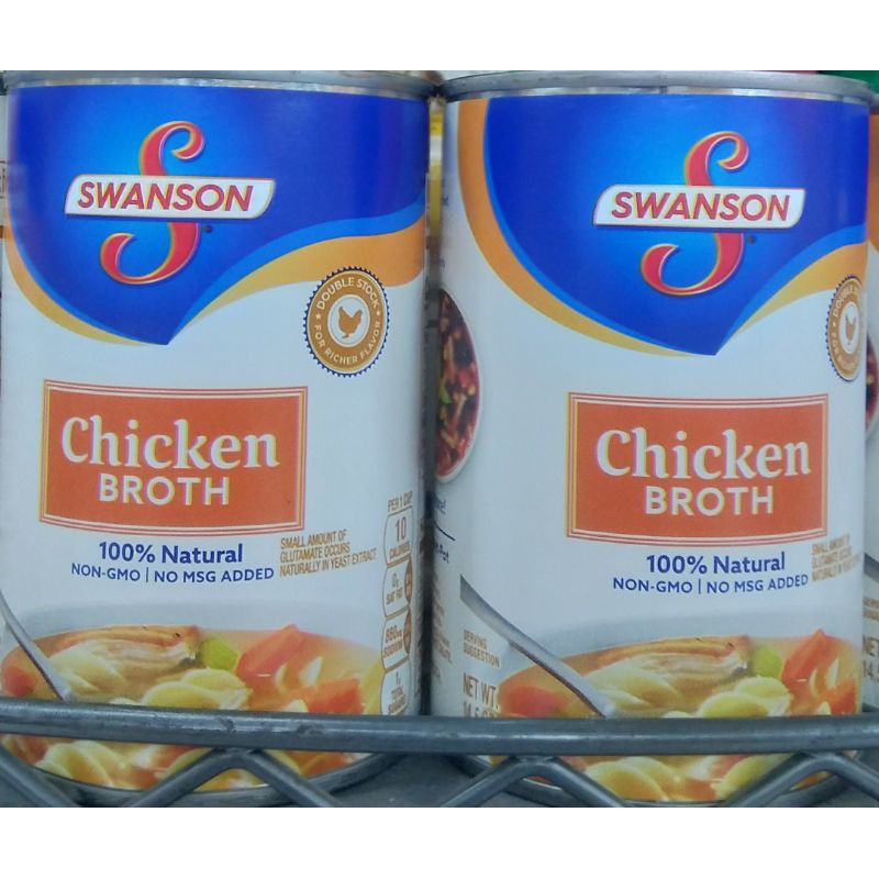 

SWANSON CHICKEN BROTH 14,5 OZ(411gr)