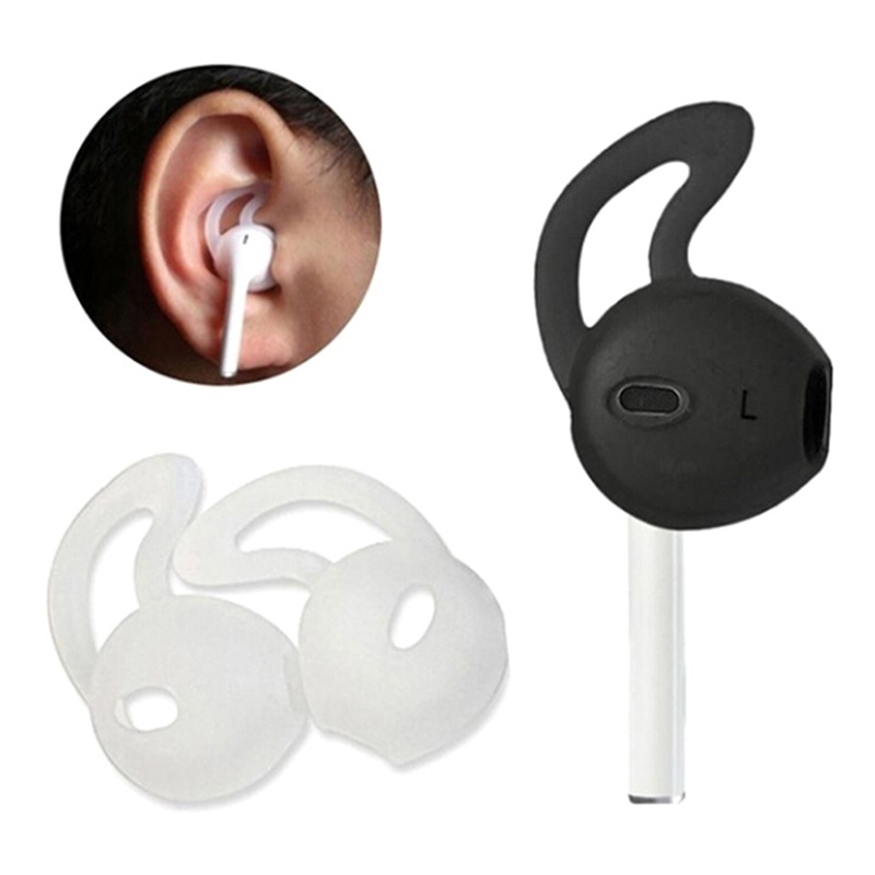 (LUCKID) 5 Pasang cover earphone in-ear Bahan Silikon Untuk Olahraga