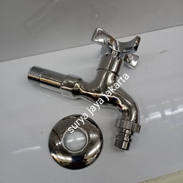 Kran taman fsd E 022 || kran tembok FSD E 022 || kran mesin cuci fsd