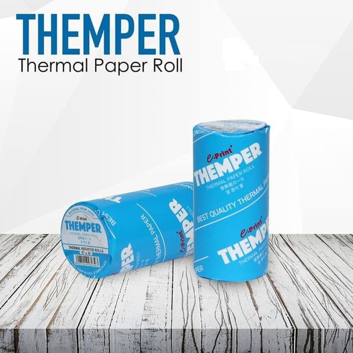 

Thermall paper Eprint 57 x 33 Kertas Mesin EDC/ Kertas roll