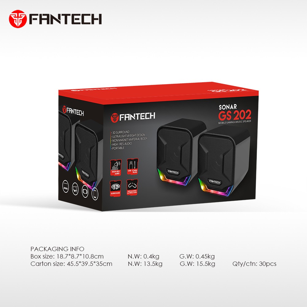 Speaker Fantech Sonar GS202 Gaming Speaker