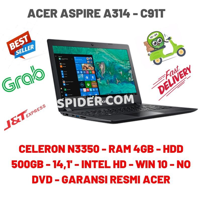 Laptop aspire 3 acer harga Spesifikasi Acer
