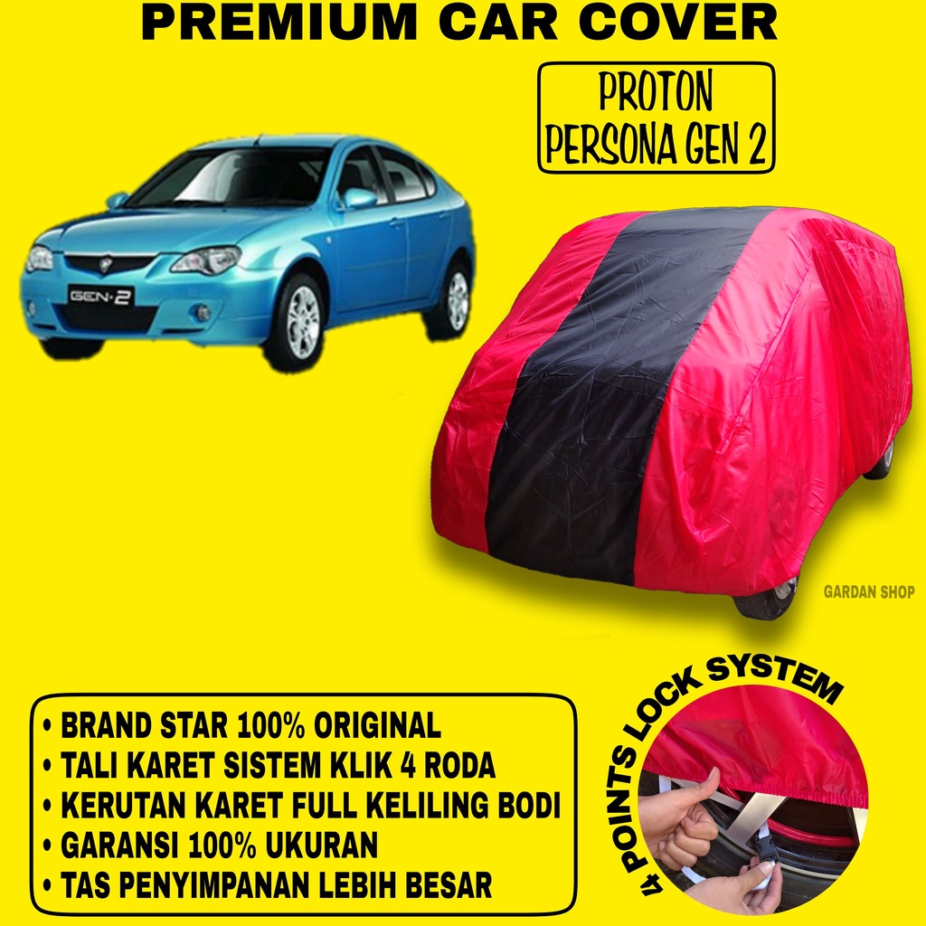 Body Cover PROTON PERSONA GEN 2 Penutup Bodi Mobil Proton Persona Gen 2 Waterproof PREMIUM