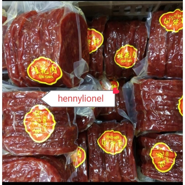 

lap chong/sosis babi 500gr/hongkong