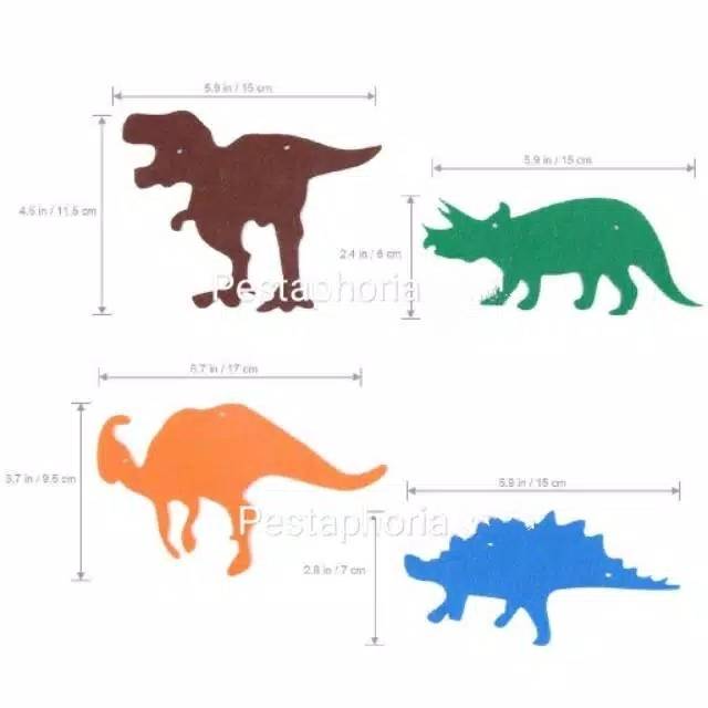 Banner Flannel Dinosaur Dinosaurus Warna Warni Shopee Indonesia