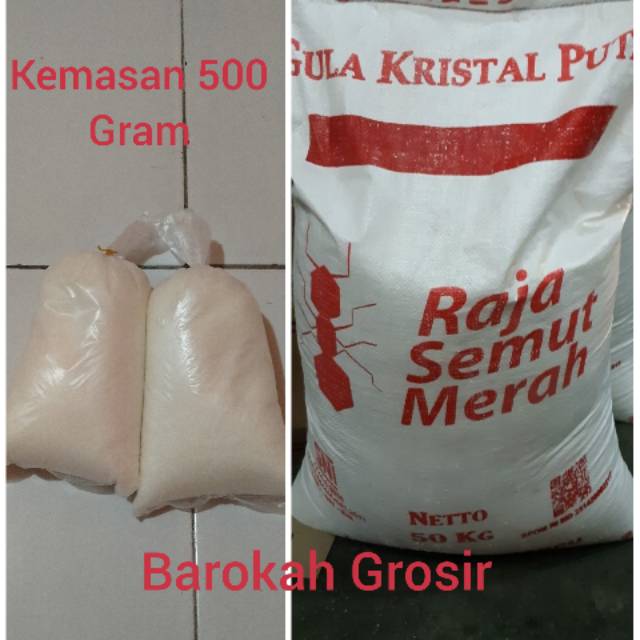 

Gula Murah / Kemasan 500 gram