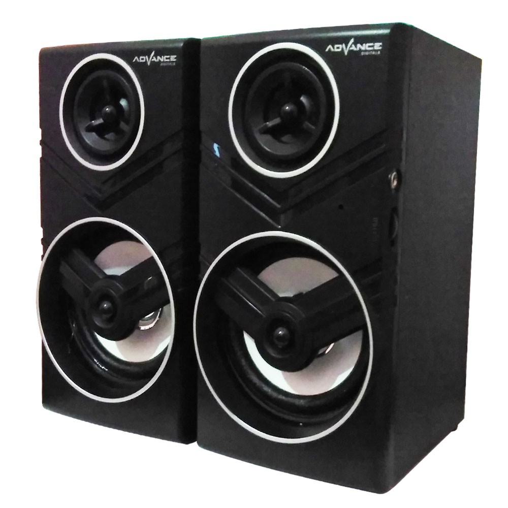 Trend-Advance Duo-080 Speaker Komputer USB with Volume Control-HITAM